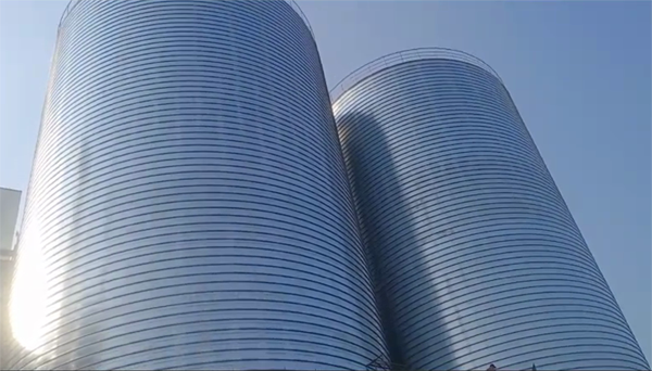 铜山2座混凝土高架卷板仓